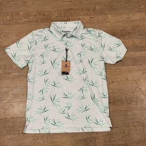 NWT Chubbies The Green Thumb Polo Golf Shirt Size Large